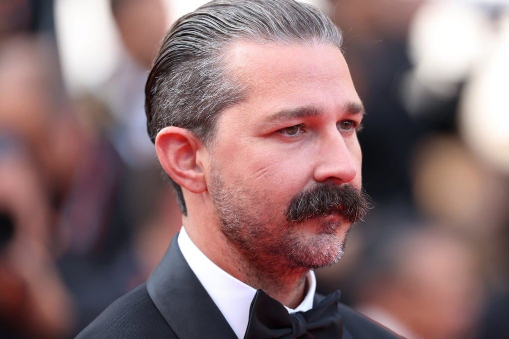 Shia LaBeouf arrives for the screening of “The Phoenician Scheme” in Cannes on May 18, 2025. Photo: Getty Images / AFP