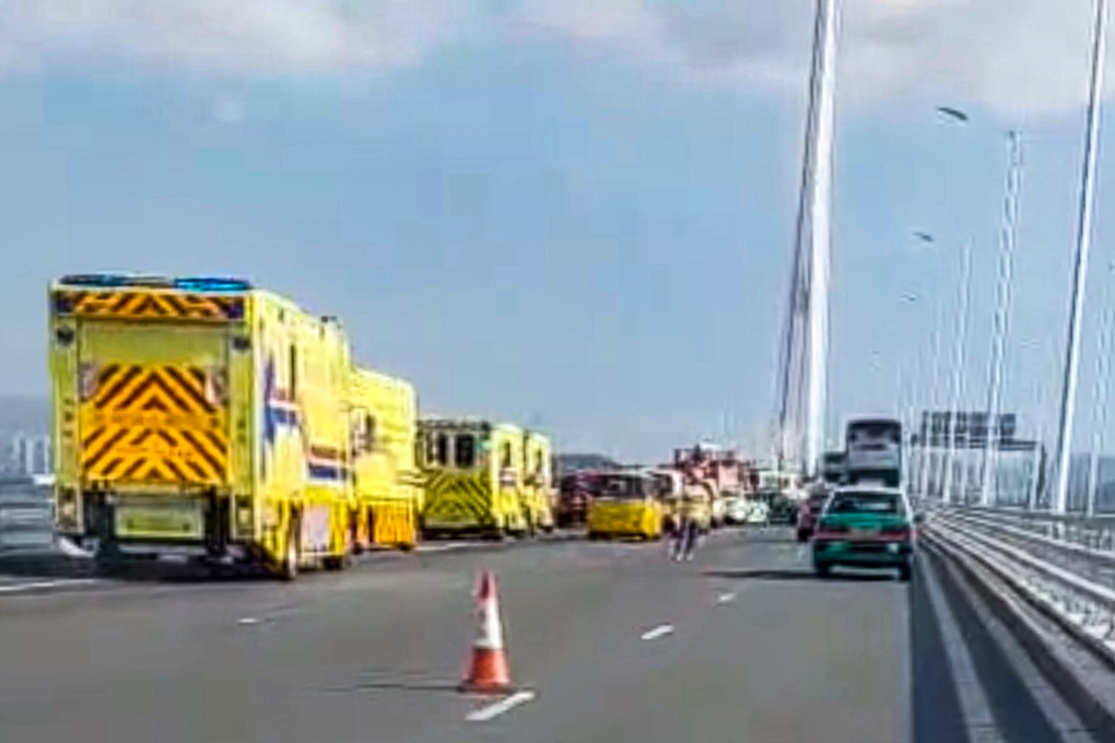 Seventeen coach passengers sustained minor injuries in the crash. Photo: Handout