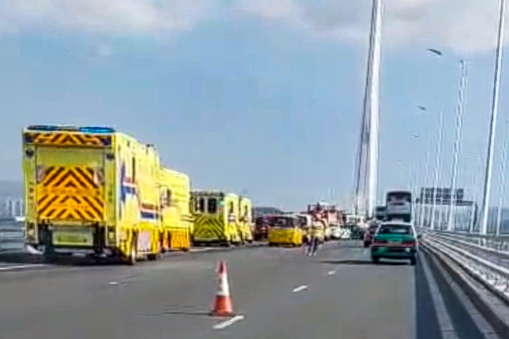 Seventeen coach passengers sustained minor injuries in the crash. Photo: Handout