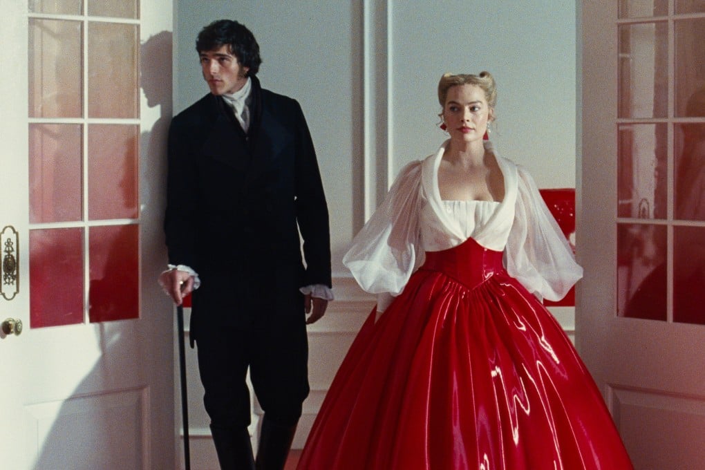 Jacob Elordi (left) and Margot Robbie in a still from Wuthering Heights. The latest remake is an example of one of Hollywood’s favourite hobbies: adapting classic novels about women in the 19th century over and over. Photo: TNS