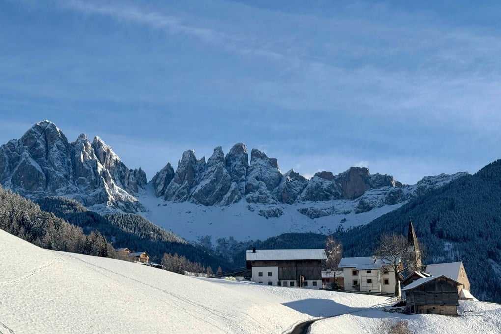 The picturesque village of Santa Maddalena, in Italy’s Dolomites, is drawing hordes of visitors from all over the world, but the overtourism is affecting its residents. Photo: Christoph Sator/dpa