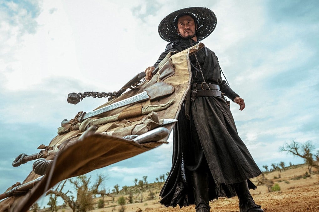 Wu Jing as Dao Ma in a still from Blades of the Guardians, directed by Yuen Woo-ping, who helped define the martial arts genre in cinema.