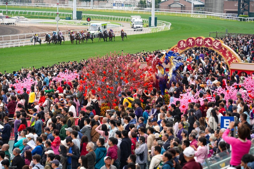 The opening race day of the Year of the Horse drew large crowds to Sha Tin Racecourse. Photo: Eugene Lee