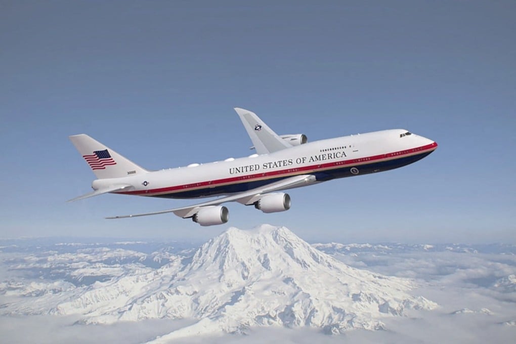 A rendering of the next-generation Air Force One aircraft. Photo: US Air Force via Reuters