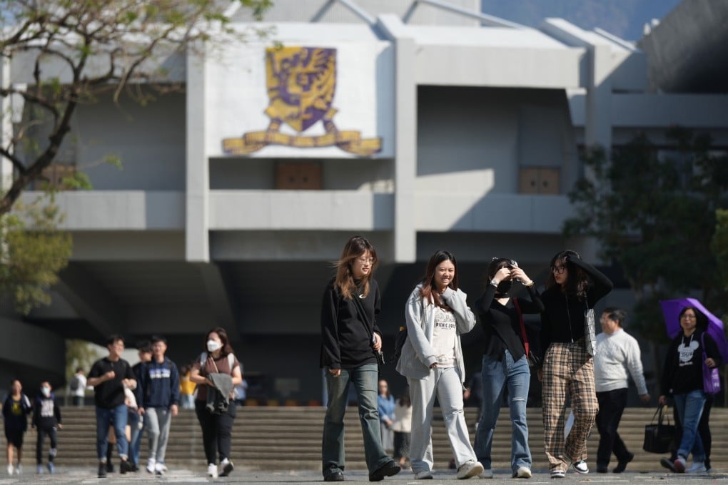 The Chinese University of Hong Kong campus. Photo: Eugene Lee