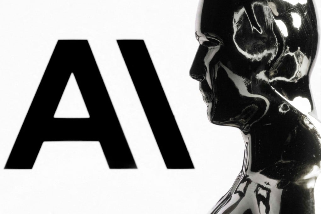 The logo of the US AI company Anthropic. The US and China now face a prisoner’s dilemma in military AI. Photo: AFP