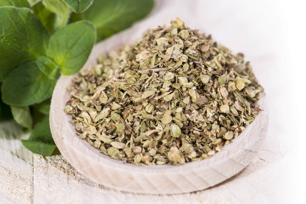 Oregano is a powerful herb and can be used either fresh or dried. Most dishes only need a pinch, especially if the oregano is dried. Photo: Shutterstock