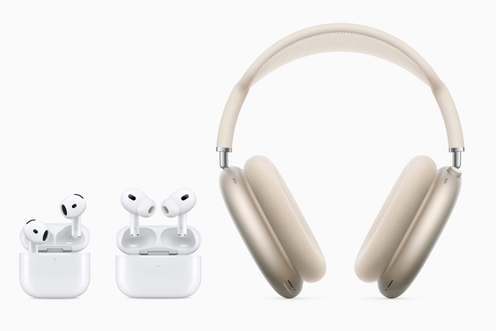 Apple’s AirPods and AirPods Max. Apple is working on AirPods with extended AI capabilities that would be equipped with cameras, according to company insiders.