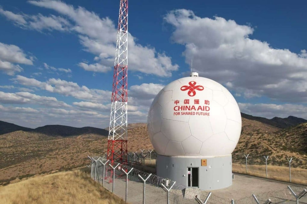 Beijing has funded a new satellite data ground station near Windhoek, Namibia – the latest in a growing network of space facilities across Africa built with help from China. Photo: Handout via Xinhua