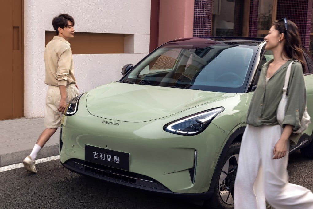 Geely’s Xingyuan was the top-selling EV on the mainland last year. Photo: Weibo