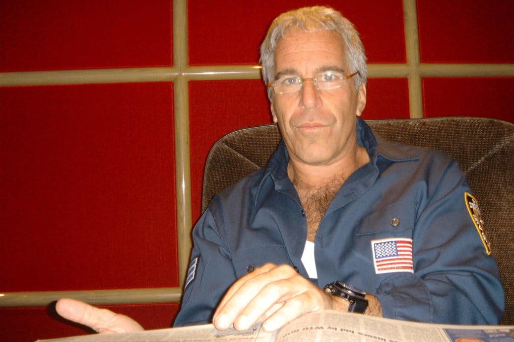 An undated photo showing Jeffrey Epstein while awaiting trial for the sex trafficking of underage girls. Photo: Handout / US Department of Justice / AFP