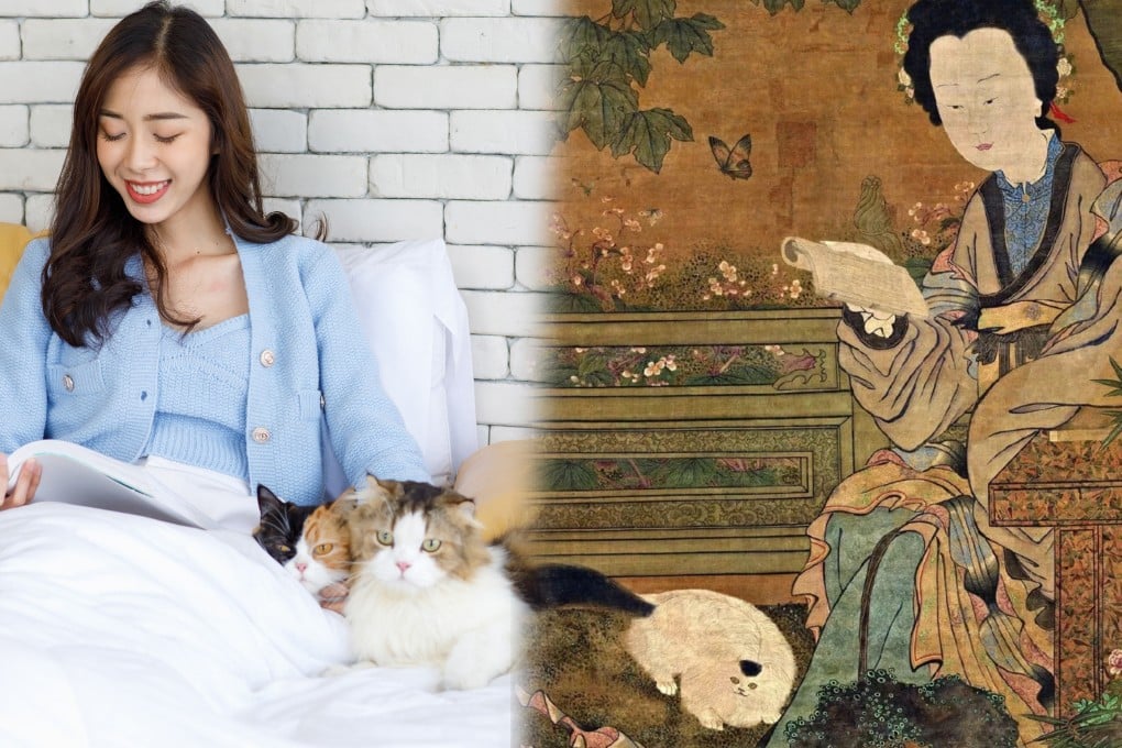 In ancient China, the process of bringing a cat home to raise as a pet was similar to marriage and required a formal betrothal. Photo: SCMP composite/Shutterstock/Baidu