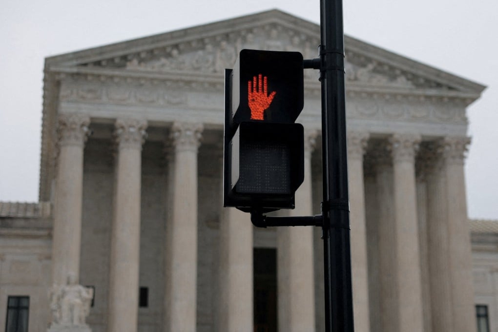 The US Supreme Court building in Washington, where justices released on Friday their opinion striking down US President Donald Trump’s sweeping tariffs. Photo: Reuters
