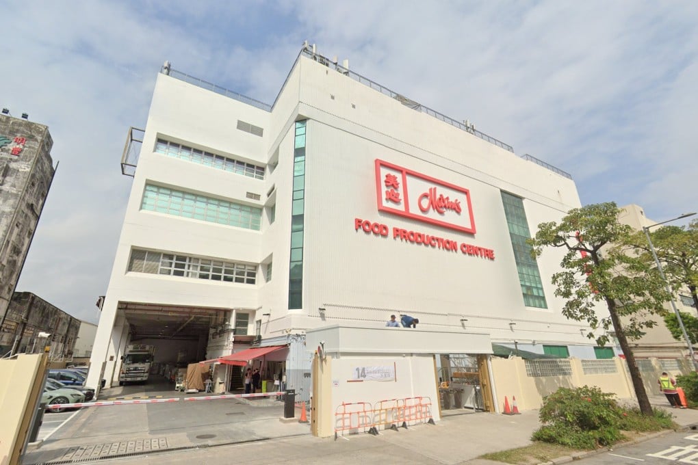 A construction worker has died after falling while erecting scaffolding at Maxim’s Food Factory in Tai Po. Photo: Google Maps