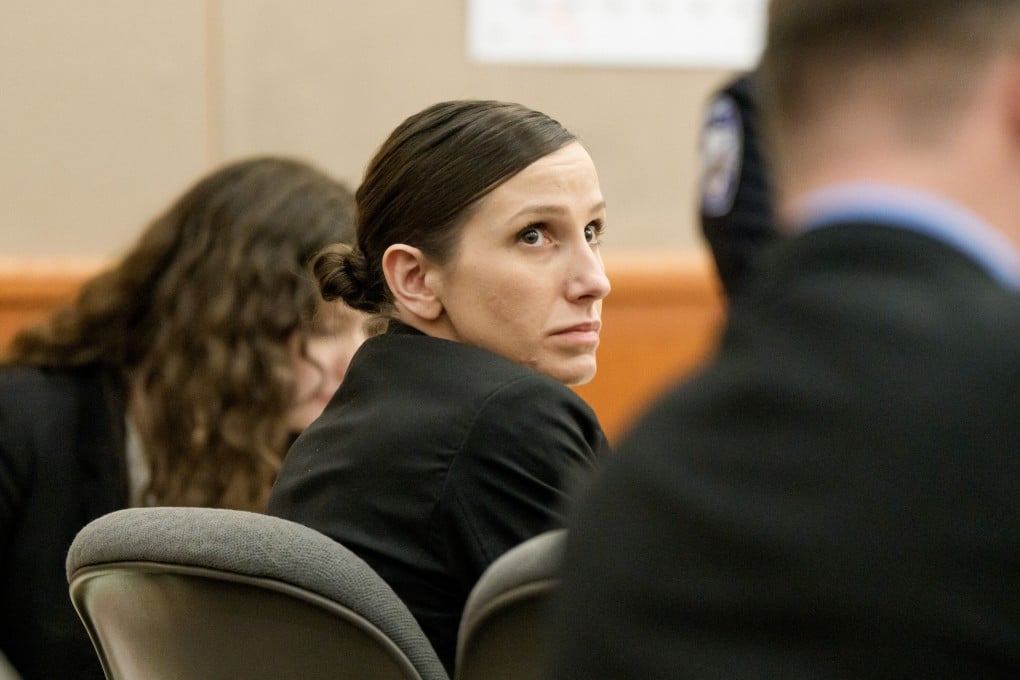 Kouri Richins during her murder trial on Monday. Photo: AP