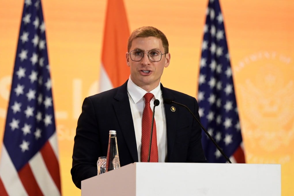 The Trump administration wants stable relations with China but does not trust the country, senior State Department official Jacob Helberg said at a congressional hearing on Tuesday. Photo: AP