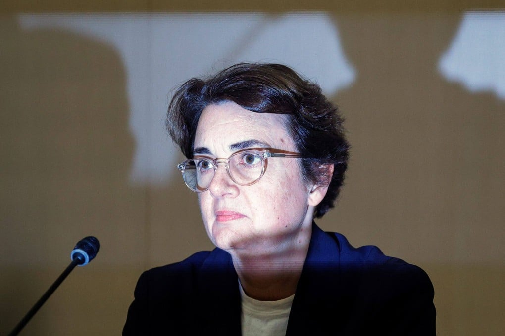 Louvre Museum director Laurence des Cars. Photo: AFP