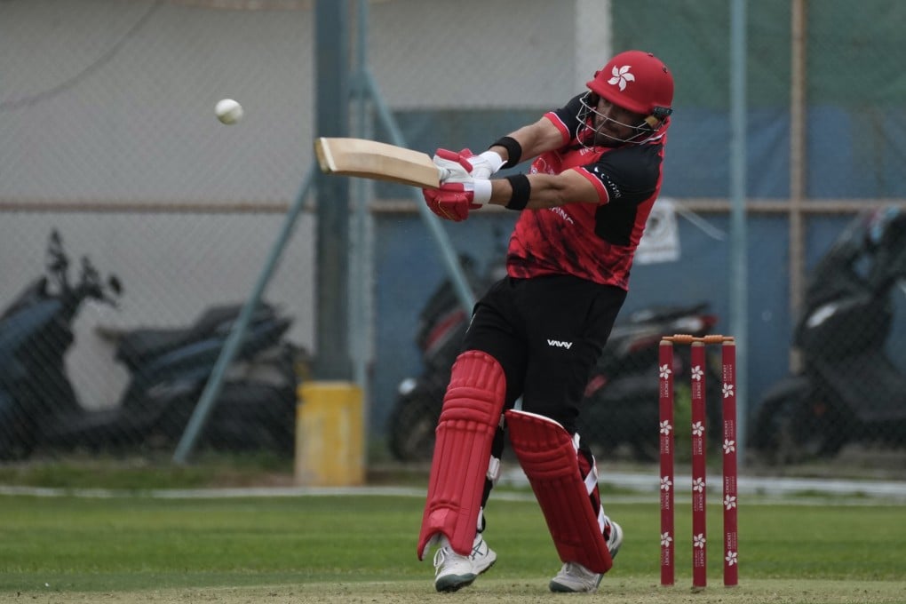 Yasim Murtaza played a captain’s innings during his side’s T20 win over Kuwait. Photo: Karma Lo