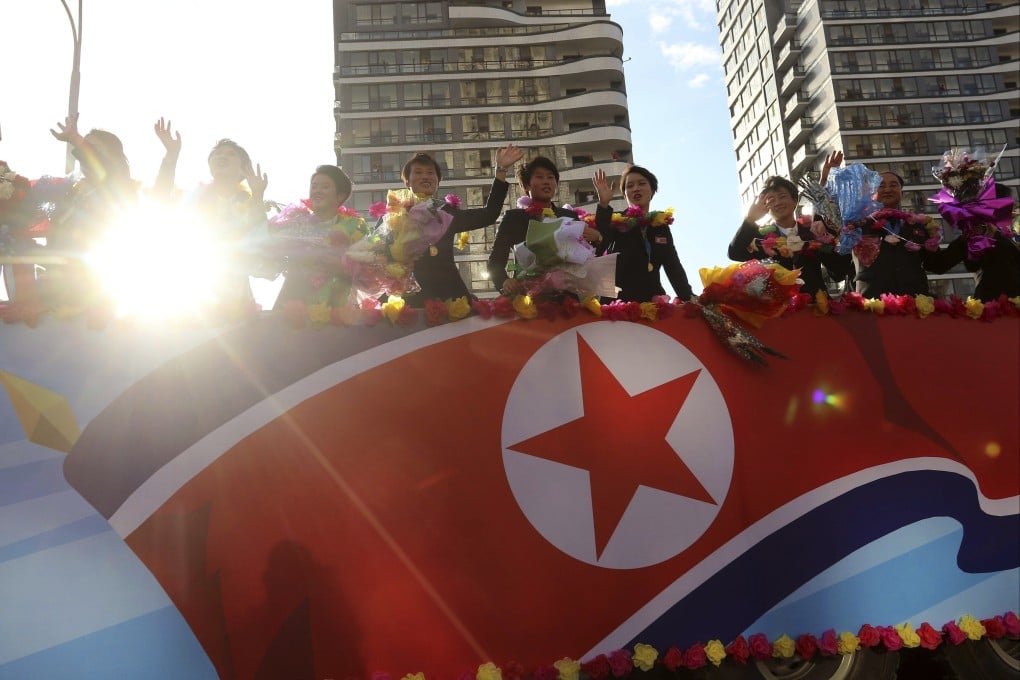 North Korea women’s celebrate winning the Fifa Women’s Under-20 World Cup. Photo: AP