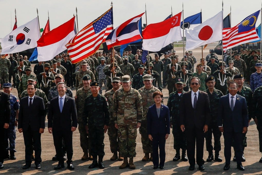 US Ambassador Sean O’Neill attends the opening ceremony of Cobra Gold in Rayong province, Thailand, on Tuesday. Photo: Reuters