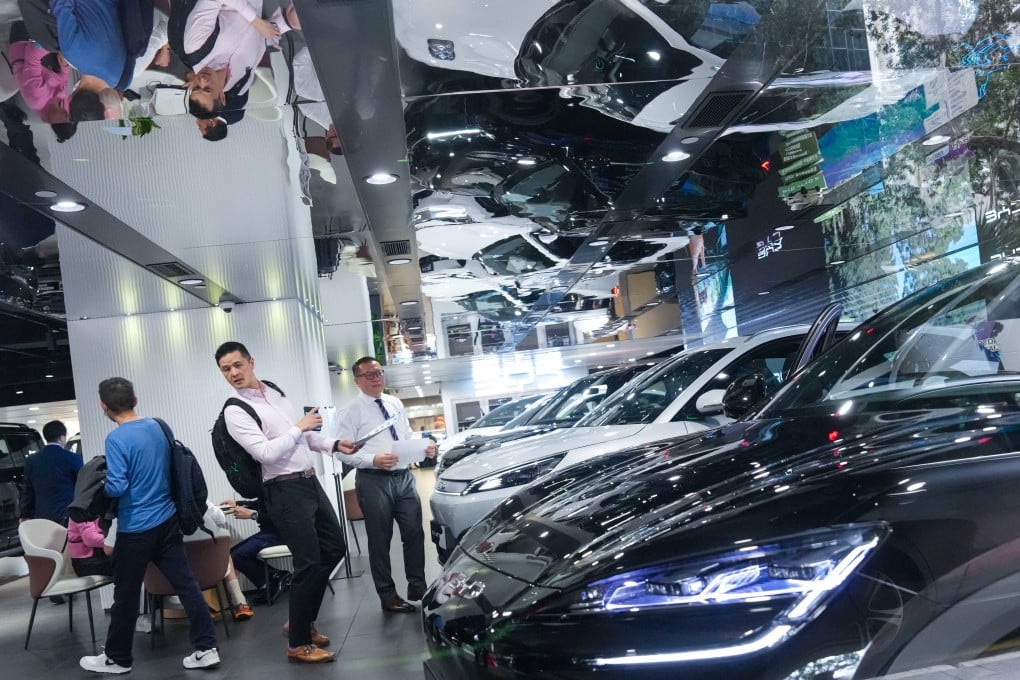 EVs account for 16 per cent of the total number of vehicles in Hong Kong. Photo: Jelly Tse