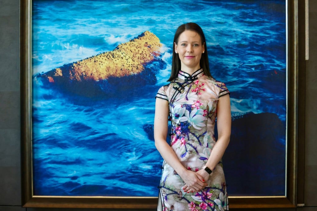 Minna Honkanen, a senior manager at Landscope Reality, was drawn to Hong Kong’s fast-paced lifestyle. Photo Jonathan Wong