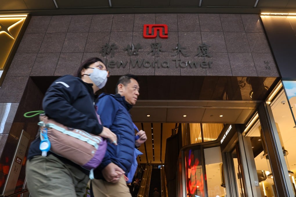 General view of New World Tower in Central. Photo: Jonathan Wong