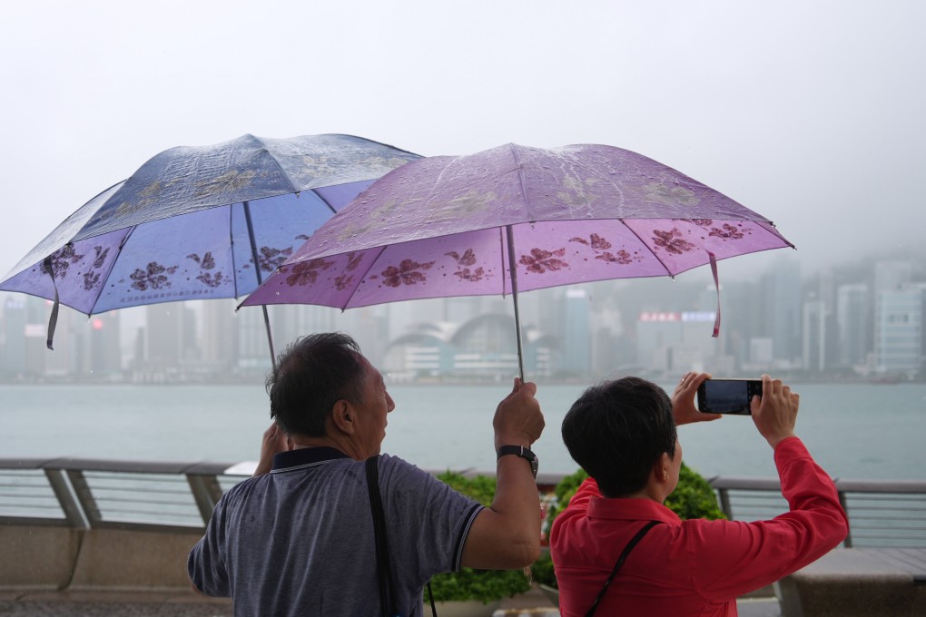 Tourists in Tsim Sha Tsui, photographed last September. Photo: Eugene Lee