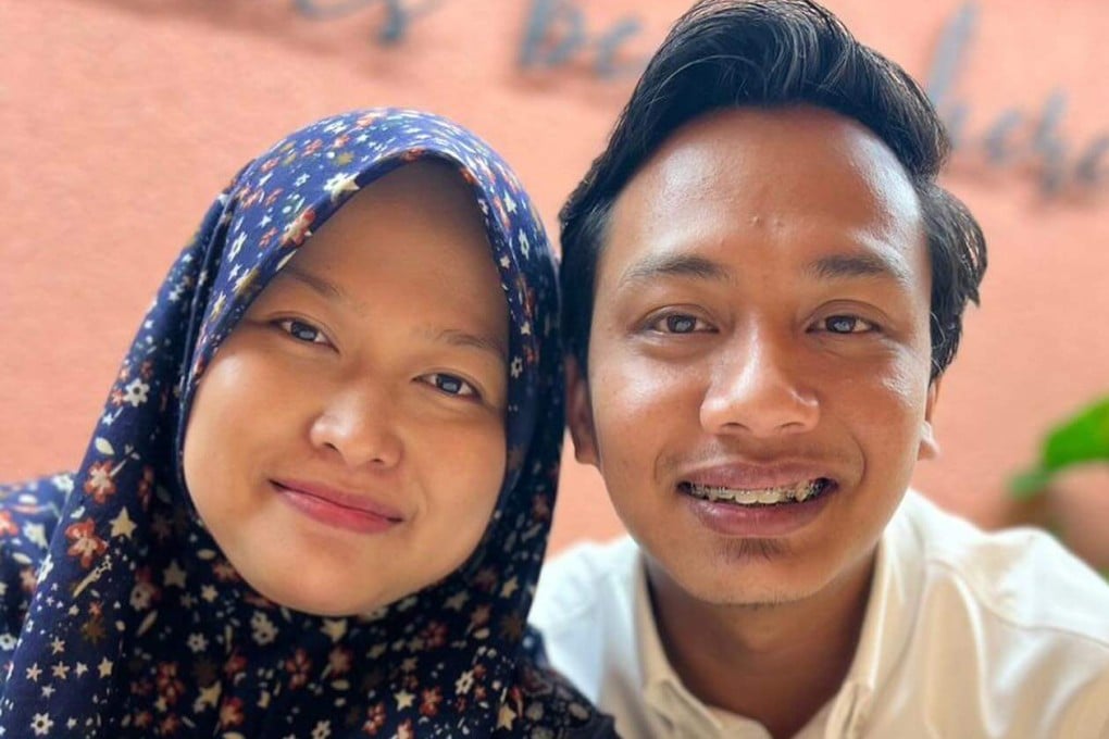 Fahim Zainol and wife Nur Hidayah Abd Jabar celebrate his birthday in October 2024. Photo: Facebook/Fahmi Zainol