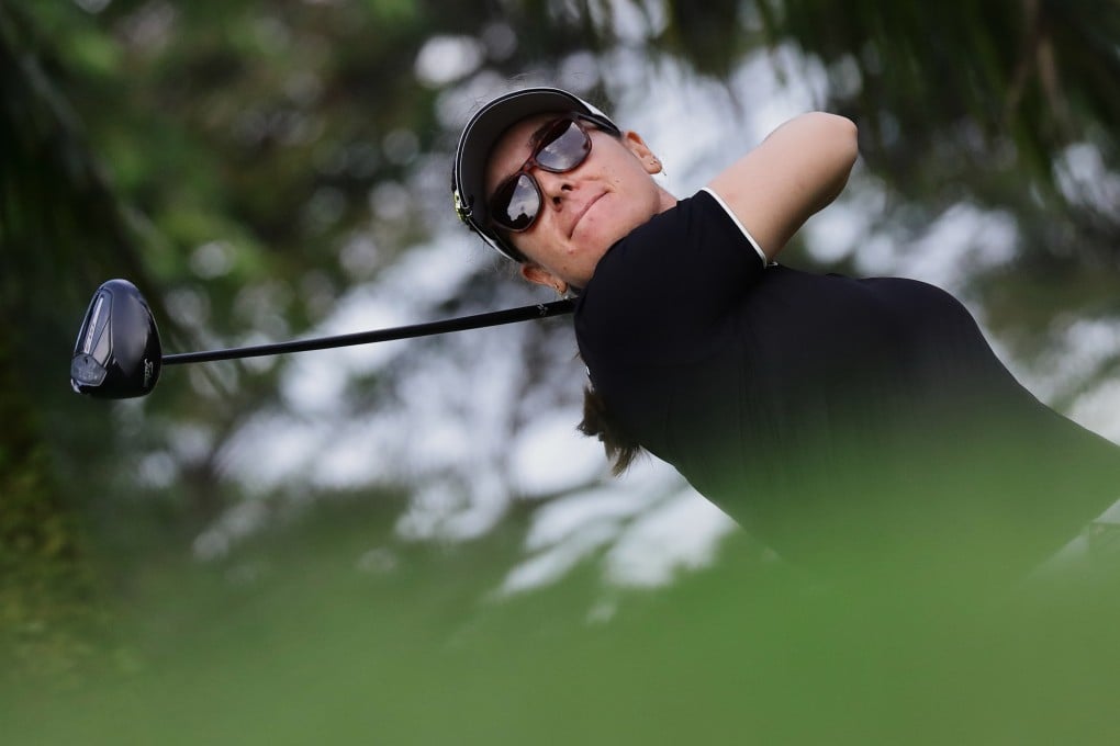 Australian Hannah Green, who won the Singapore tournament in 2024, shot a four-under 68 at Sentosa on Saturday. Photo: AP