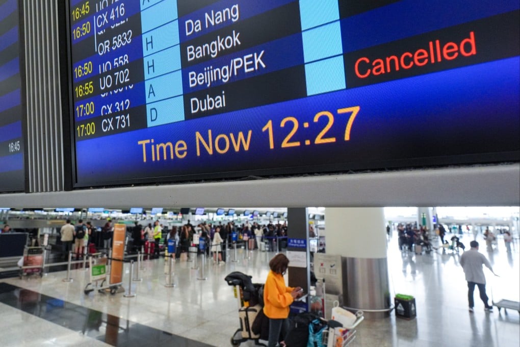 Flag carrier Cathay Pacific has suspended its Dubai services until Thursday. Photo: Eugene Lee
