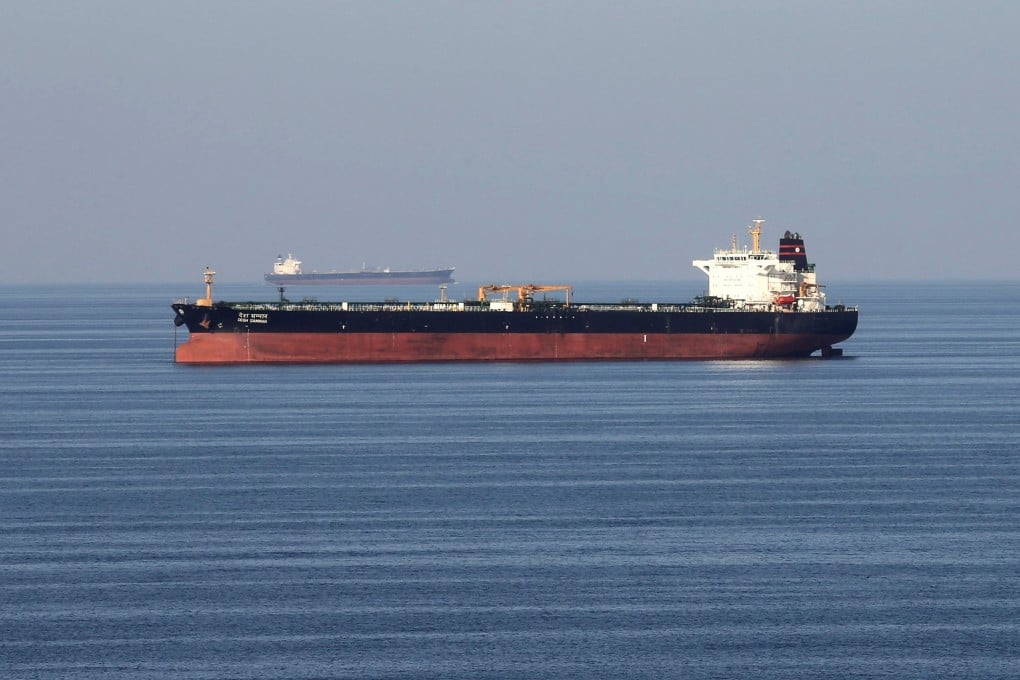 Oil tankers pass through the Strait of Hormuz. An estimated 20 million barrels of oil per day pass through the chokepoint. Photo: Reuters