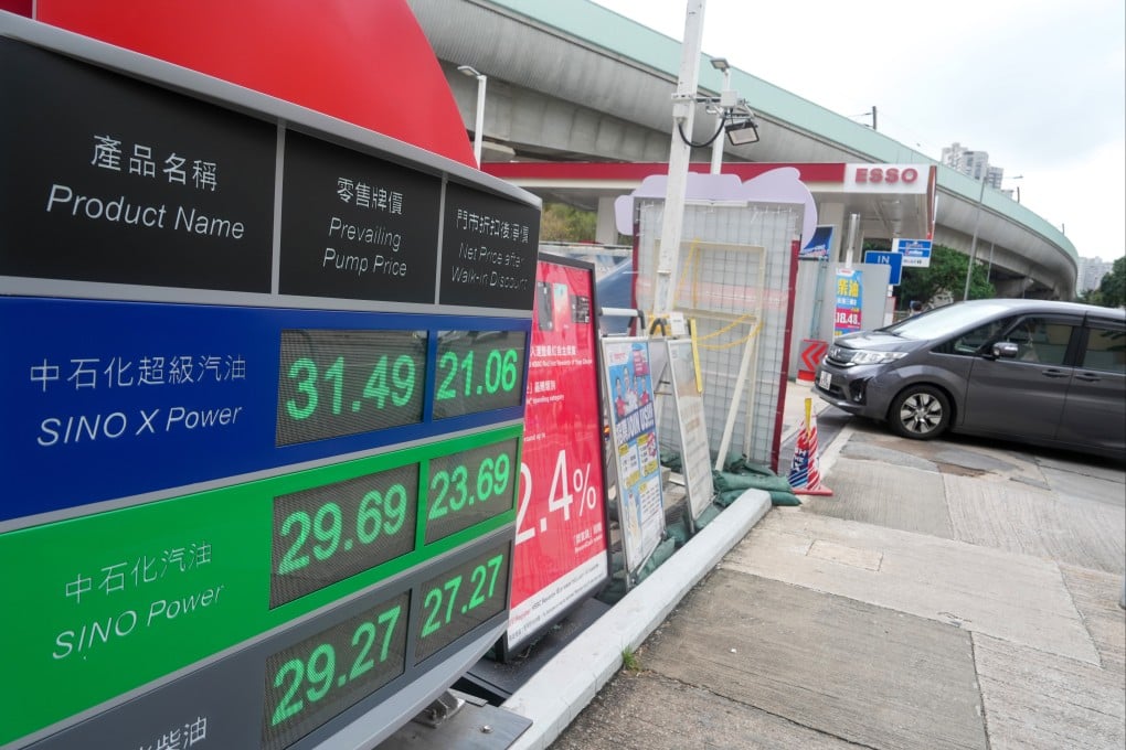 Analysts warn Hong Kong may feel the impact of rising oil prices amid the escalating conflict in the Middle East. Photo: Sam Tsang