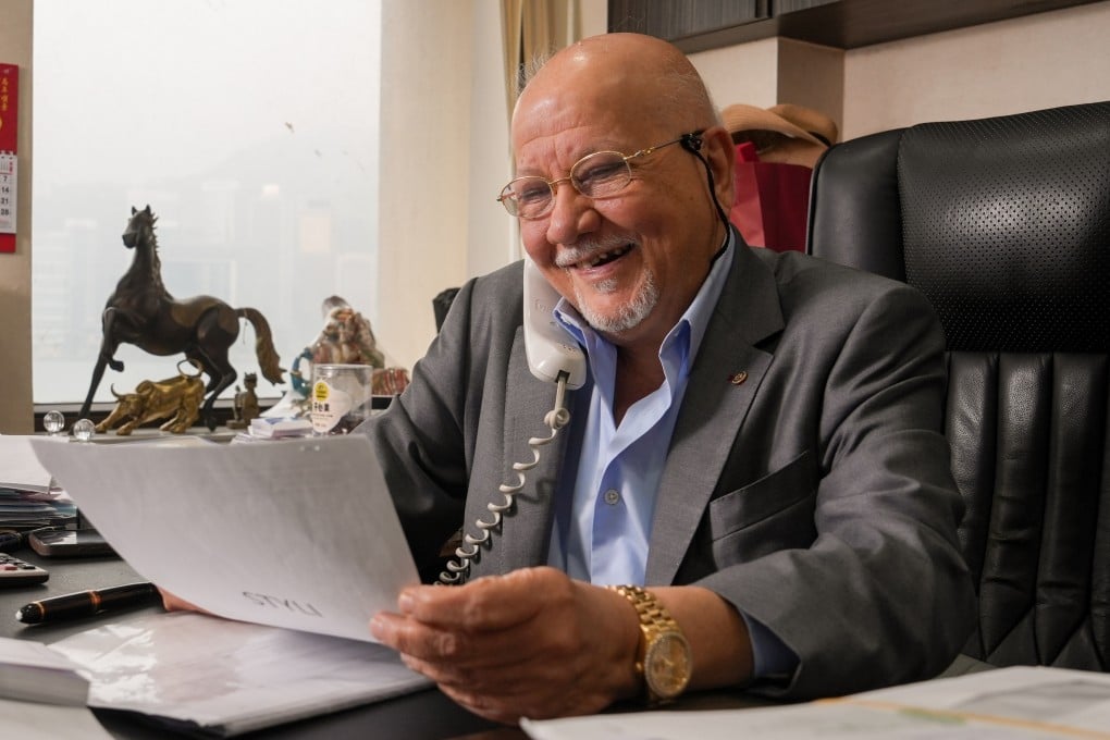 Benny Ratnani, 75, is the owner of Bee Dee Manufacturing in Hong Kong and one of a growing number of local residents who are working past the traditional retirement age of 65. Photo: Sun Yeung