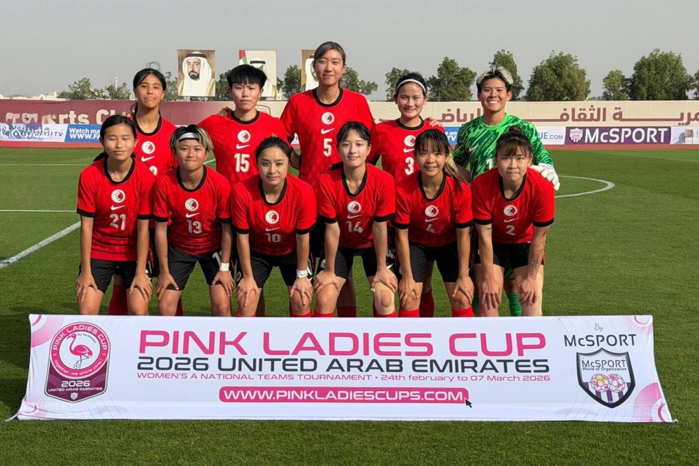 Hong Kong’s women were playing in the Pink Ladies Cup in Dubai when the US and Israel bombed Iran. Photo: HKFA