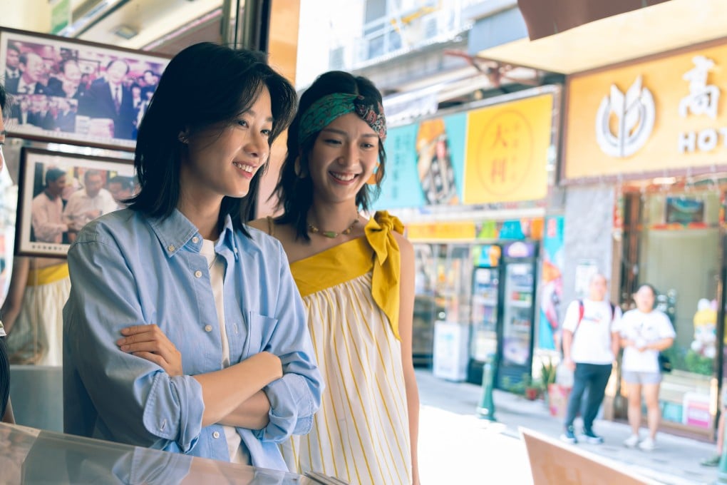 Fish Liew (left) and Jennifer Yu in a still from Girlfriends (category: IIB, Cantonese, Mandarin). Directed by Tracy Choi and co-starring Elizabeth Tang.