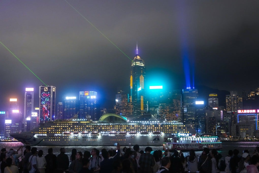 Hong Kong’s “Symphony of Lights” show at Victoria Harbour has been a fixture on its tourism calendar, but a new series of light shows will soon take its place. Photo: Sam Tsang