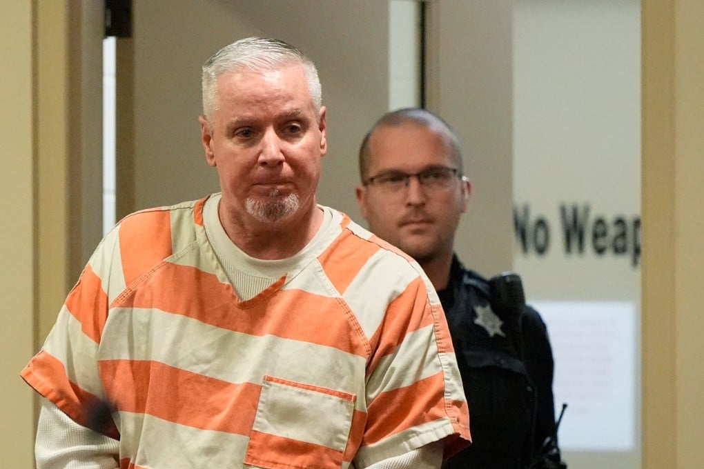 Colin Gray, the father of Apalachee High School shooting suspect Colt Gray, arrives in court in Winder, Georgia, in December 2025. Photo: AP