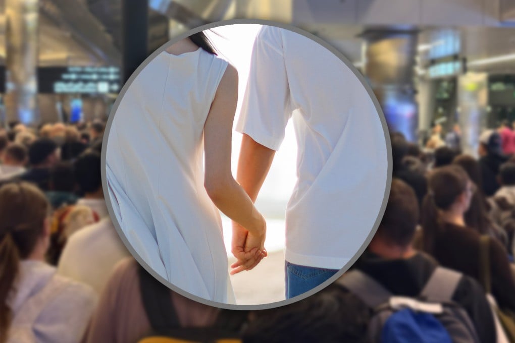 A honeymooning couple from China were separated in Doha after Qatar closed its airspace following US strikes on Iran. Photo: SCMP composite/Shutterstock/X.com