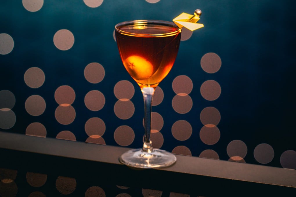 Jin Bo Law’s new menu features drinks inspired by Hong Kong, like the Kai Tak Airport. Photo: Handout