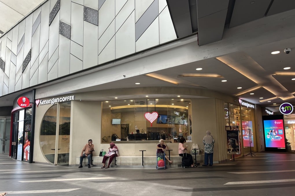 A Kenangan Coffee outlet at a shopping centre in eastern Singapore. The Indonesian chain has opened about 10 outlets in the city state. Photo: Kenangan Coffee