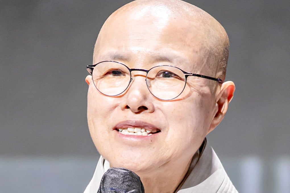 The Venerable Seonjae attends a press conference for the Netflix series Culinary Class Wars: Black and White Chef Season 2 at the JW Marriott Dongdaemun Square Seoul, in South Korea, on December 17, 2025. Photo: Imazins via Getty Images