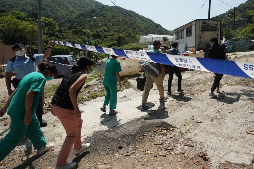 The couple lived in a single-storey house in Mui Tsz Lam village in Ma On Shan. Photo: Felix Wong