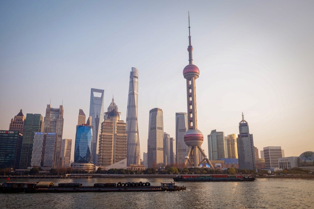 Cargo ships sail through Shanghai on January 13, 2026. Photo: EPA