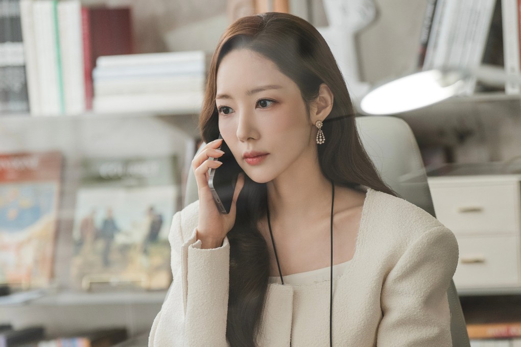 Park Min-young in a still from Siren’s Kiss, a soapy thriller about fine art, insurance fraud and mysterious deaths.