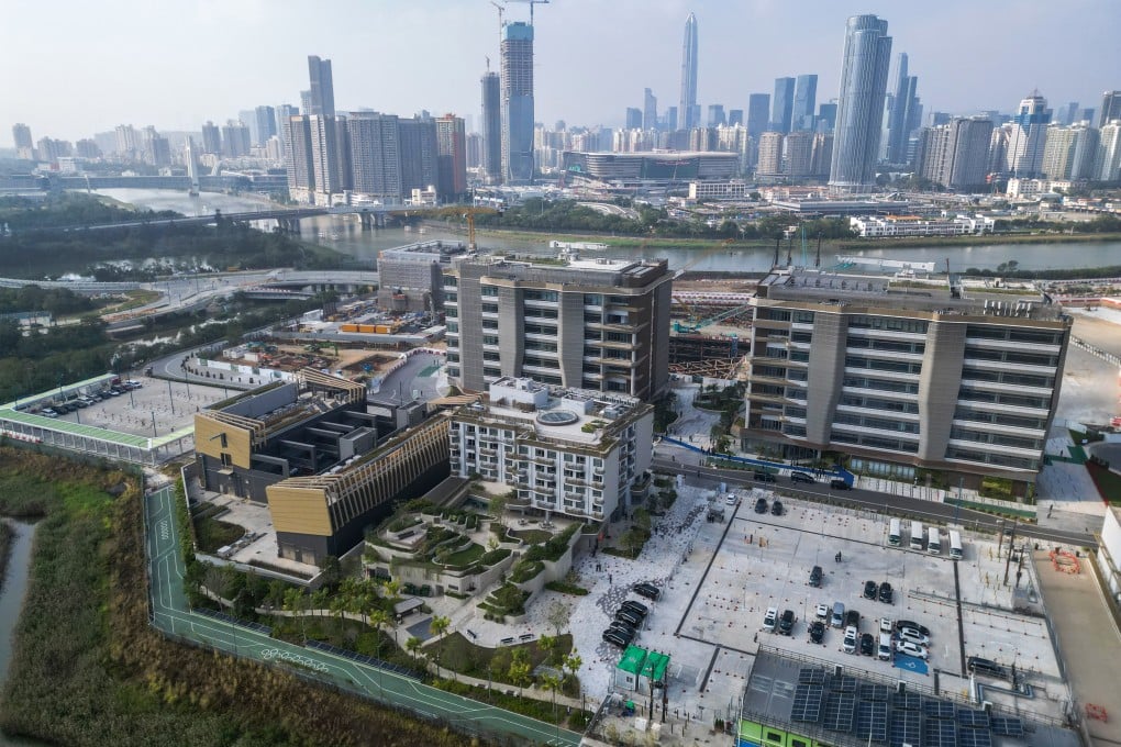 The Hong Kong-Shenzhen Innovation and Technology Park. Photo: Eugene Lee