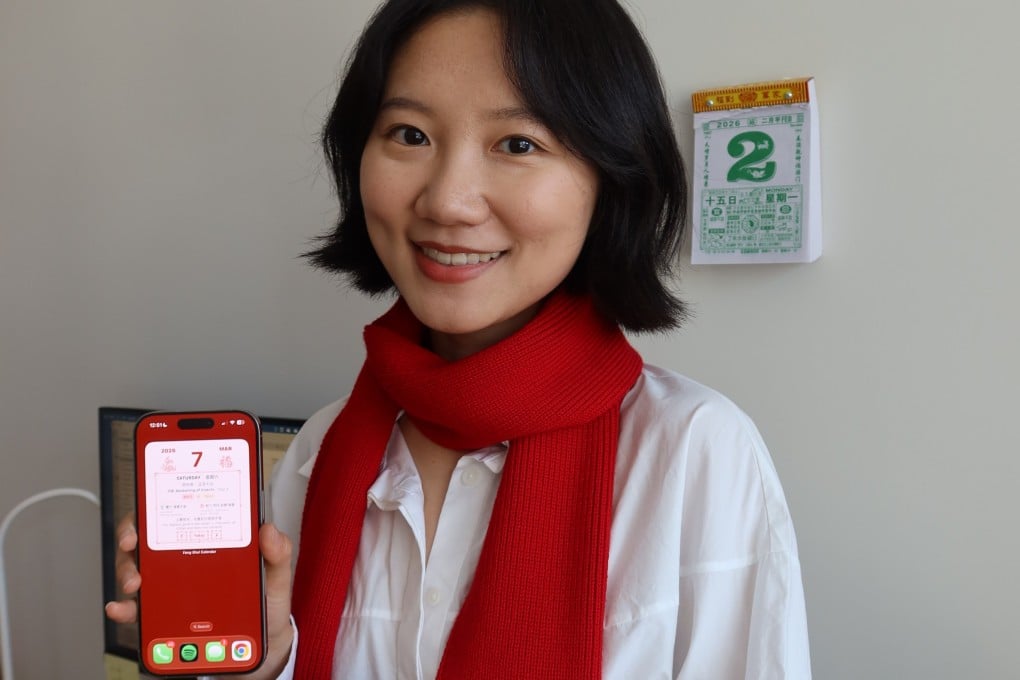 Jingyi Ma, the Beijing-born, New York-based creative technologist behind the Feng Shui Calendar Widget. Ma says her almanac app for iPhone is about passing down “something old and physical” in a world where “no one buys paper goods any more”. Photo: courtesy of Jingyi Ma