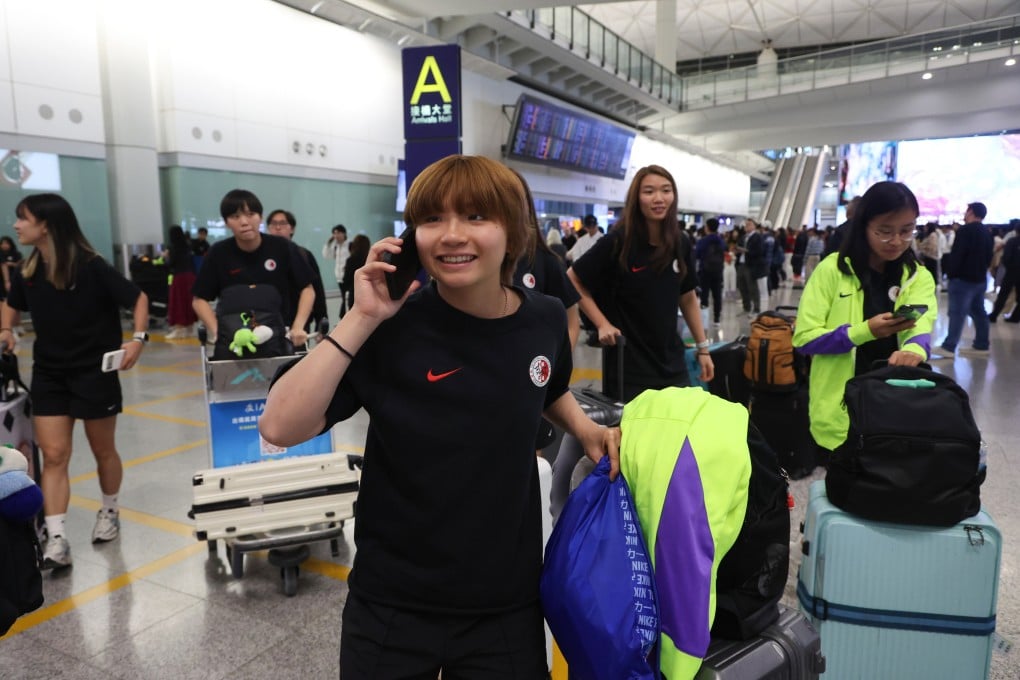 After several anxious days, the players were happy to be back in the city. Photo: Dickson Lee