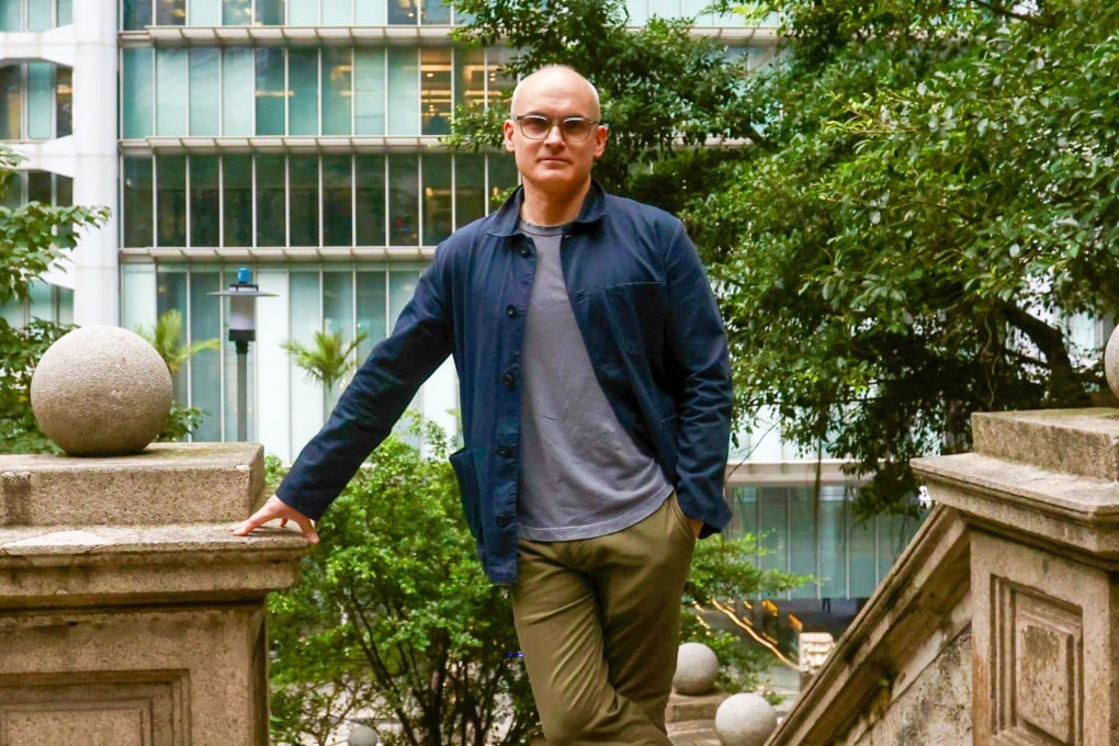 Hernan Diaz, whose novel “Trust” won the 2023 Pulitzer Prize for fiction and praise from Barack Obama, is pictured in Central, Hong Kong, during his first visit to the city, for the 2026 Hong Kong International Literary Festival. Photo: Jonathan Wong