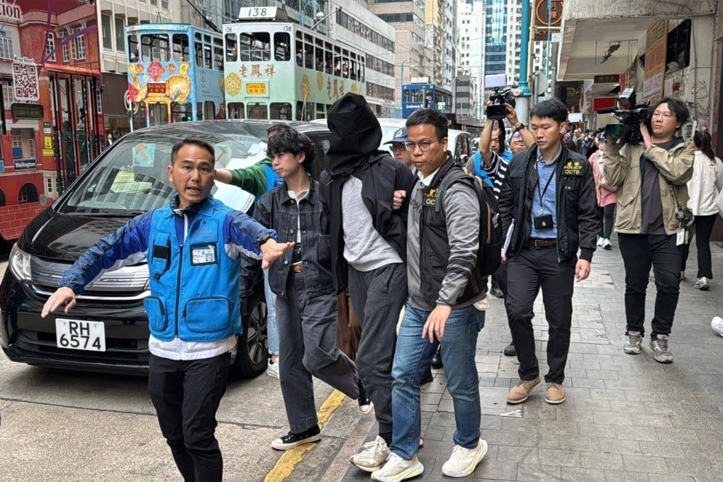 Police say some of the arrestees have triad backgrounds. Photo: Handout